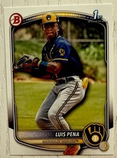 2025 Bowman 1st Prospect LUIS PENA #BP-38