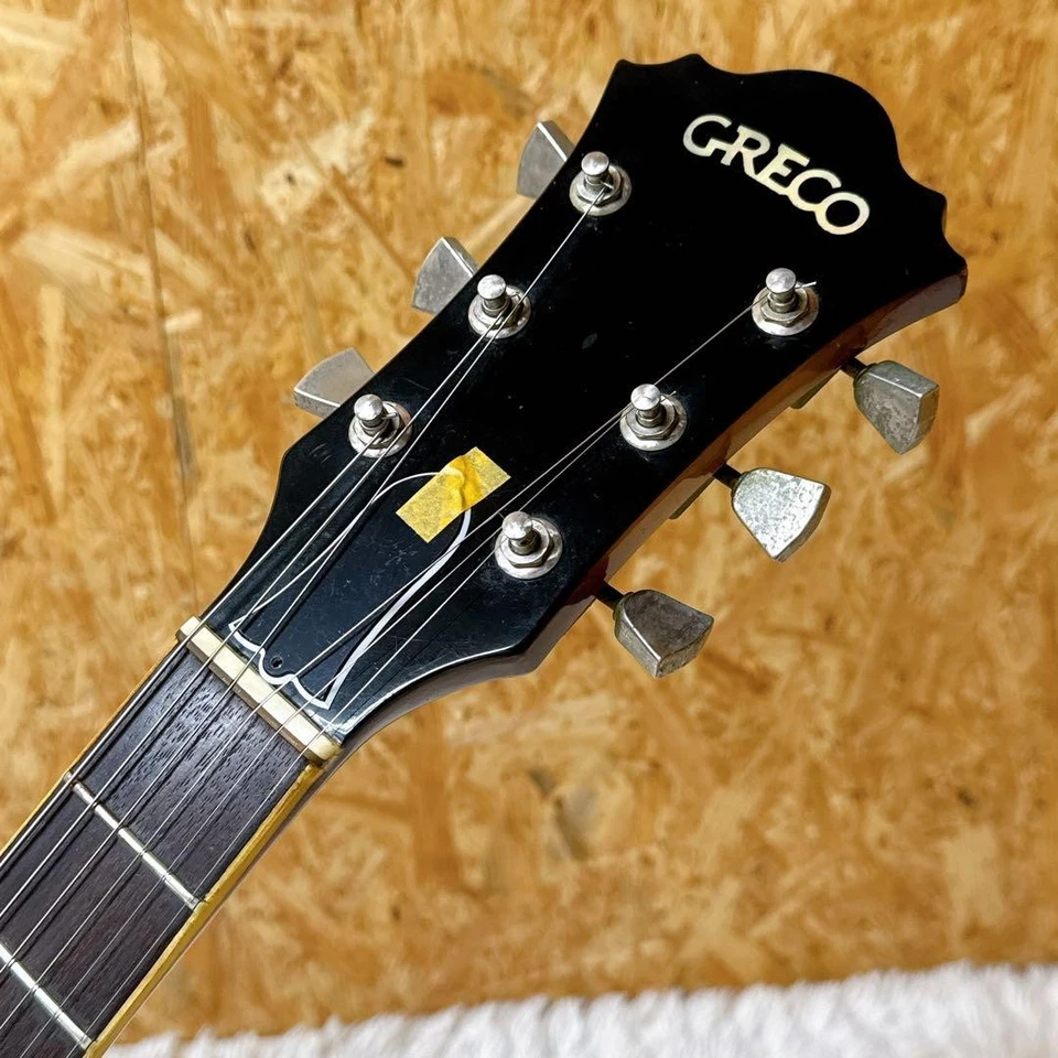 Guitarra Greco SV-600 1979 Super View semi-hueca MIJ Japón vintage solamente Foto 2 de 4