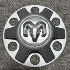 2019-25 Dodge Ram 1500 Silver Wheel Center Hubcap Cover Hub Cap Oe 6cw52trmaa 2019-25 Dodge Ram 1500 Silver Wheel Center Hubcap Cover Hub Cap Oe 6cw52trmaa