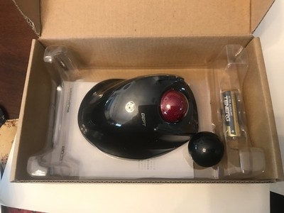Elecom Deft Wireless Trackball Mouse M-DT2DRBK  Black