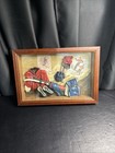Vintage Ski Shadow Box Winter Sports Hanging Unique Collection picture frame
