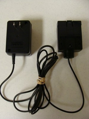 Nintendo 3D Virtual Boy AC POWER WALL ADAPTER Pack & TAP Cord Cable VB