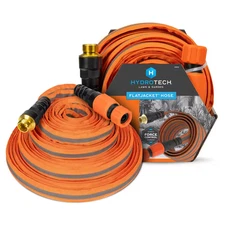 5/8 In. Dia X 75 Ft. Flexible Flatjacket Garden Water Hose