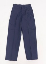 1988 US Military Utility Trousers Type II Poly Cotton Navy Blue 30x29