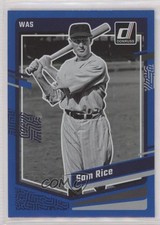 2023 Panini Donruss Holo Blue Sam Rice #164 HOF 0xe0
