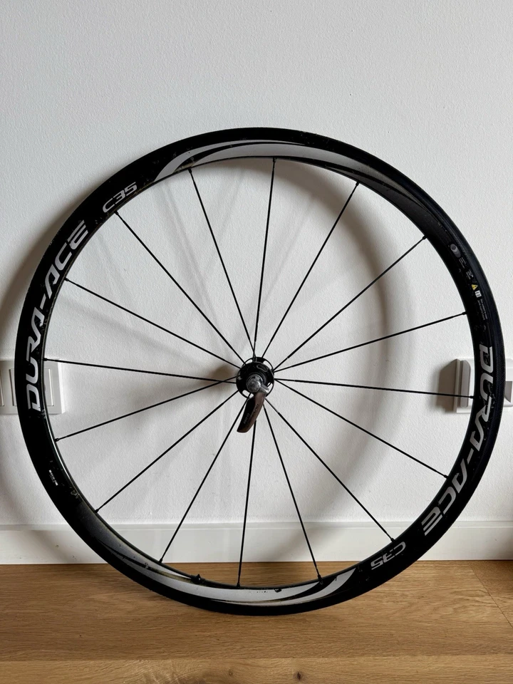 Shimano Dura Ace C35 WH-9000 tubular inkl. Schnellspanner - Bild 2 von 4