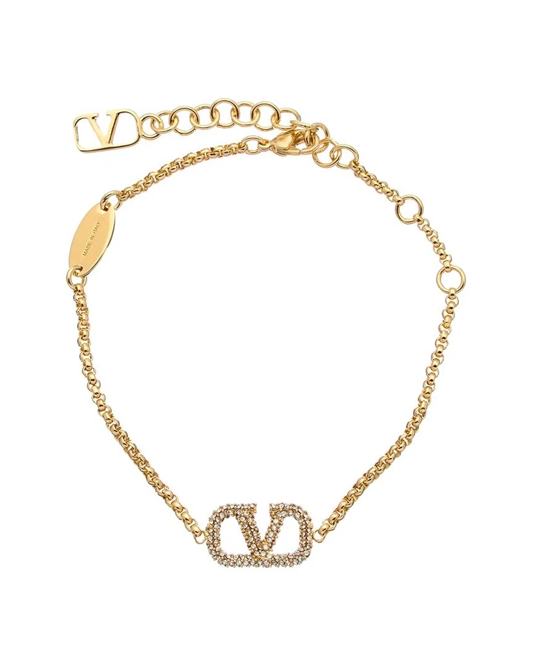 Valentino Vlogo Signature Bracelet Women's Yellow
