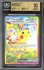 2024 Pokemon TCG SV Surging Sparks #238 Pikachu ex SIR BGS 10 PRISTINE