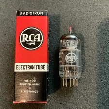 NOS 5751 RCA Tube 3x Mica D-Get SELECTED 12AX7 ECC83 Amplitrex Test 12AX7A 7025 