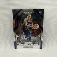 2025 Panini WNBA Prizm 13 Paige Bueckers Fearless Rookie Dallas Wings RC