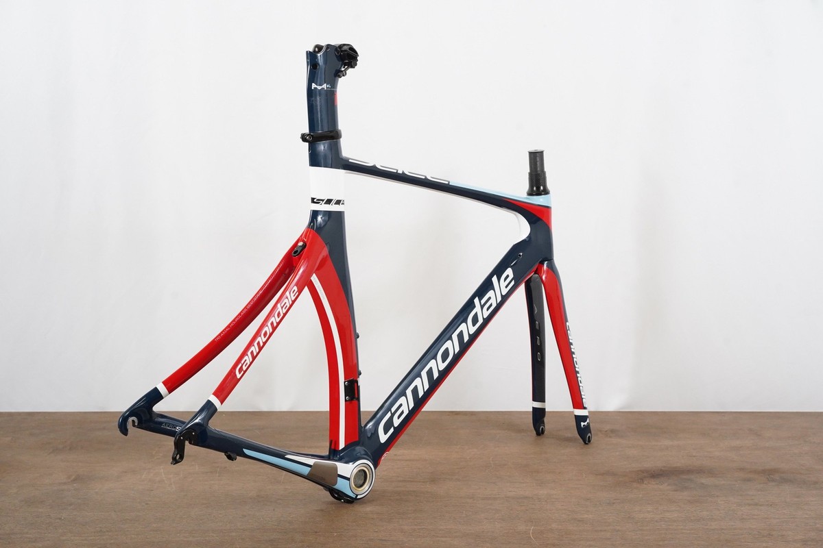 56cm Cannondale Slice Hi-Mod Carbon Rim Brake TT Triathlon