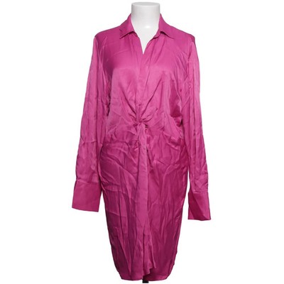 Zara, Kleid, Größe: XXL, Pink, Einfarbig, Satin, Damen #ysi