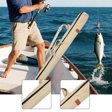 Fishing Rod Bag Gift for Men Wear Resistant Equipment Carrier Gear Organizer