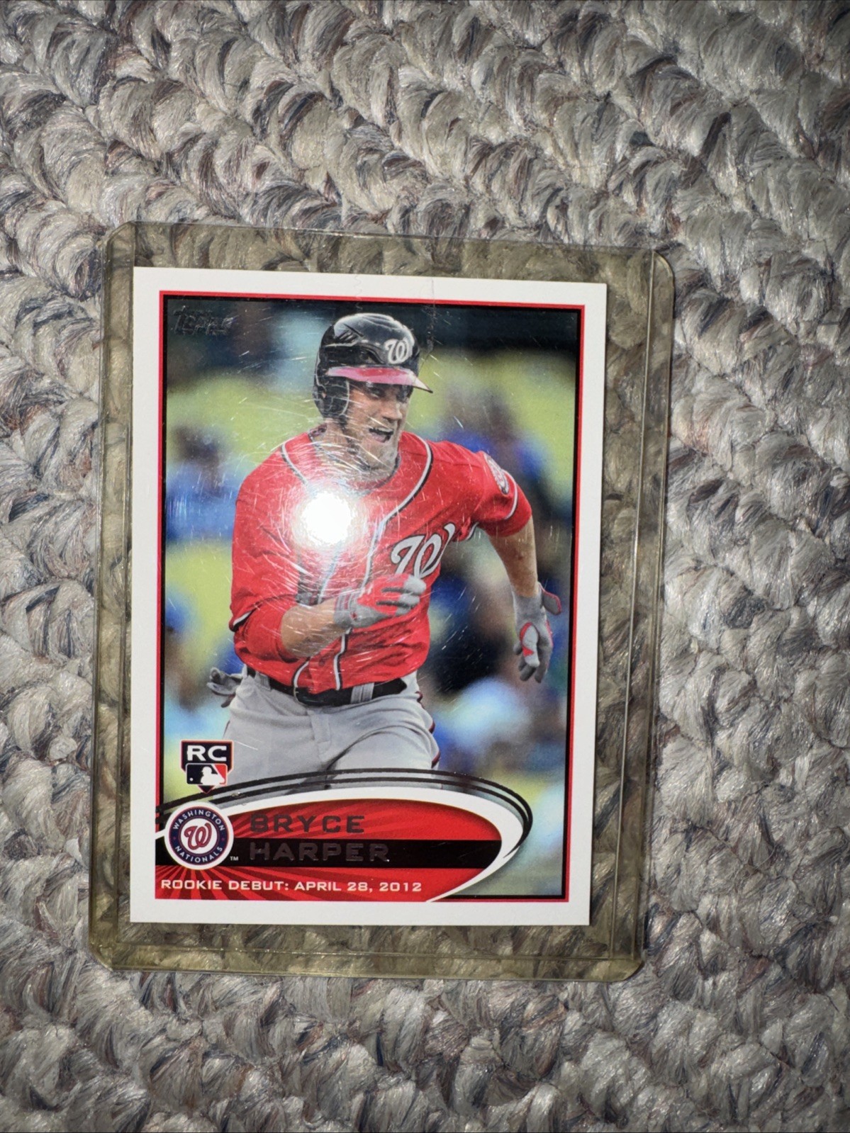 2012 Topps Update Series - Rookie Debut Bryce Harper #US183 (RC)