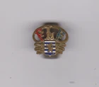 Old Luxembourg Football  Federation enamel metal lapel badge in fine condition