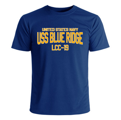 USS Blue Ridge LCC-19 US Navy T-Shirt