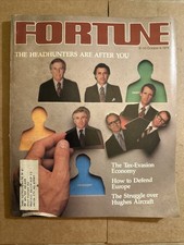 Fortune Magazine October 9, 1978 The Headhunters Are After You