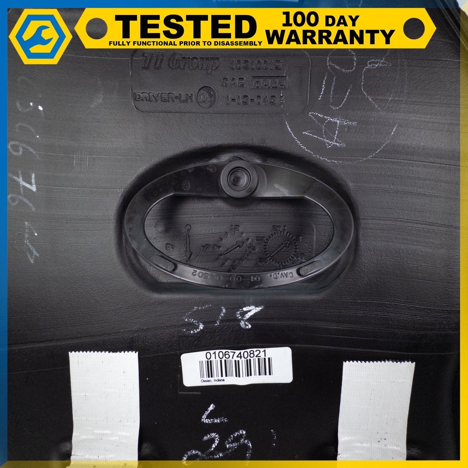 05-13 CHEVROLET CORVETTE C6 XLR REAR LEFT DRIVER SIDE GAS FUEL TANK RESERVOIR OE
