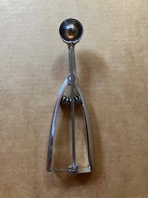 INOX Edelstahl Rostfrei 18/8 Stainless Small Melon Baller Scoop, 1 1/8" Diameter