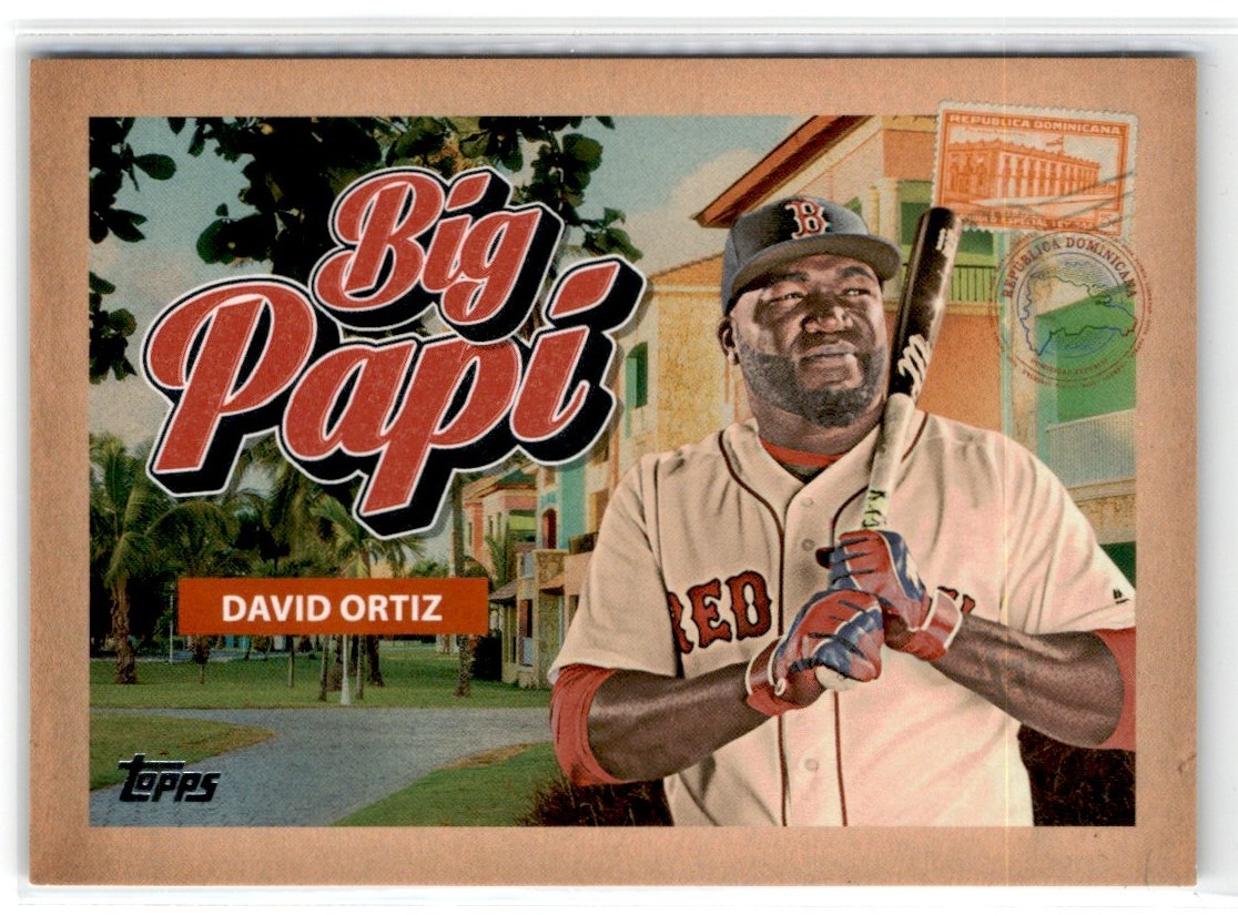 2023 TOPPS UPDATE AKA DAVID ORTIZ BOSTON RED SOX #AKA-5