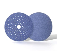 Sunmight 76516 400 Grit - Ceramic Film - 6" Multi Hole Grip Disc 50 pcs.