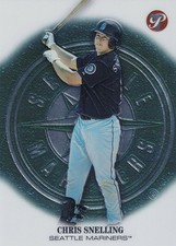 2002 Topps Pristine #193 Chris Snelling - Seattle Mariners