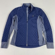 Zero Restriction Jacket Womens Small Blue Qui...