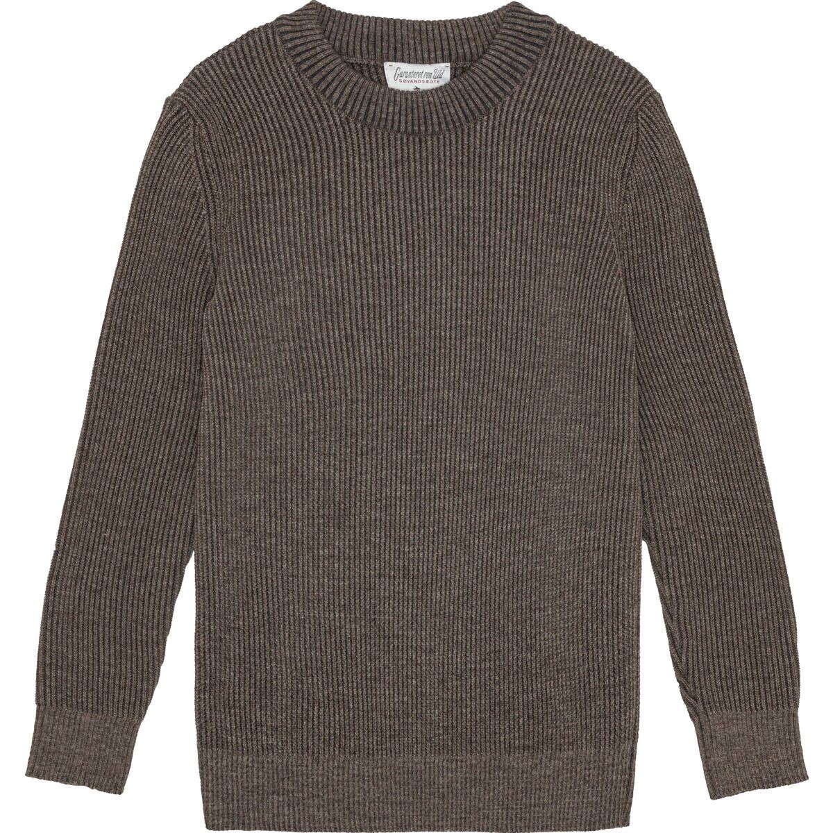 Свитер с круглым вырезом S. N. S. Herning Fender-III - мужской Терра-коричневый, S