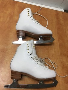 Jackson Ultima Aspire Freestyle Ice Skates 2190 White  Size 4 B Skates 8-3/4