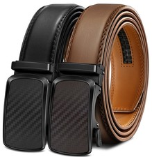 BULLIANT Men Belt Customizing-Ratchet 1 3/8"Belt Width Buckle, Black5135