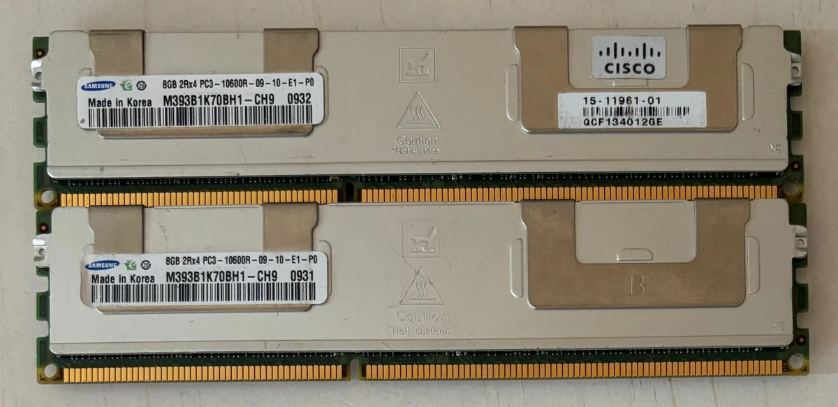 PC3-10600R (DDR3-1333) Bus Speed Network Server Memory (RAM) for