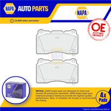 Brake Pads Set fits SUBARU WRX GJ 2.5 Front 2014 on EJ257 NAPA 26296FE040 New
