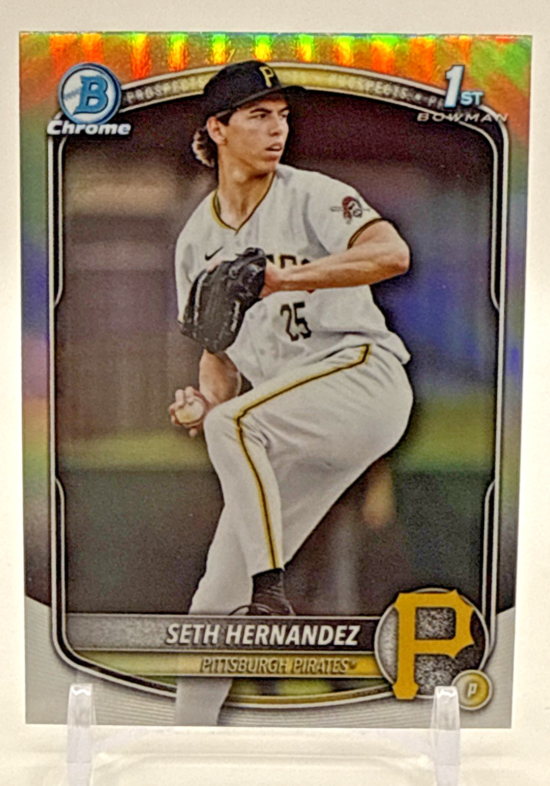 2025 Bowman Draft Chrome Seth Hernandez RC #BDC-25 1st Bowman Refractor
