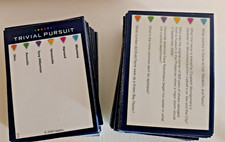 Trivial Pursuit 1981 Master Game Genus Edition 250 Replacement Cards