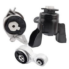 Set of 3 Engine Motor Mount  Trans Mount Set Compatible with 2010-2012 Fusion