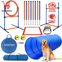 Agility Set 65-Teiliges HundeausrüStung Hundetraining Mit Tunnel HüRden