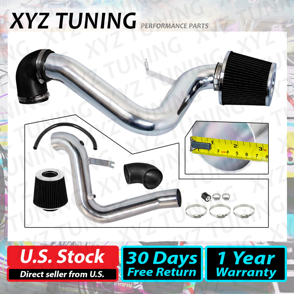 2.75" BLACK Cold Air Intake Induction Kit+Filter 95-02 Cavalier/Sunfire 2.3/2.4L