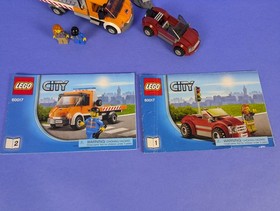 Lego Town: City: Wrecker: Flatbed Truck 60017 - Complete w/ Instructions
