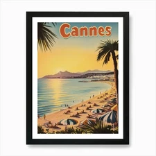 Aihrgdesign A Mid Century Modern Tr Framed Wall Art Poster Canvas Print Picture