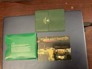 Rolex GMT Booklet Vintage Set