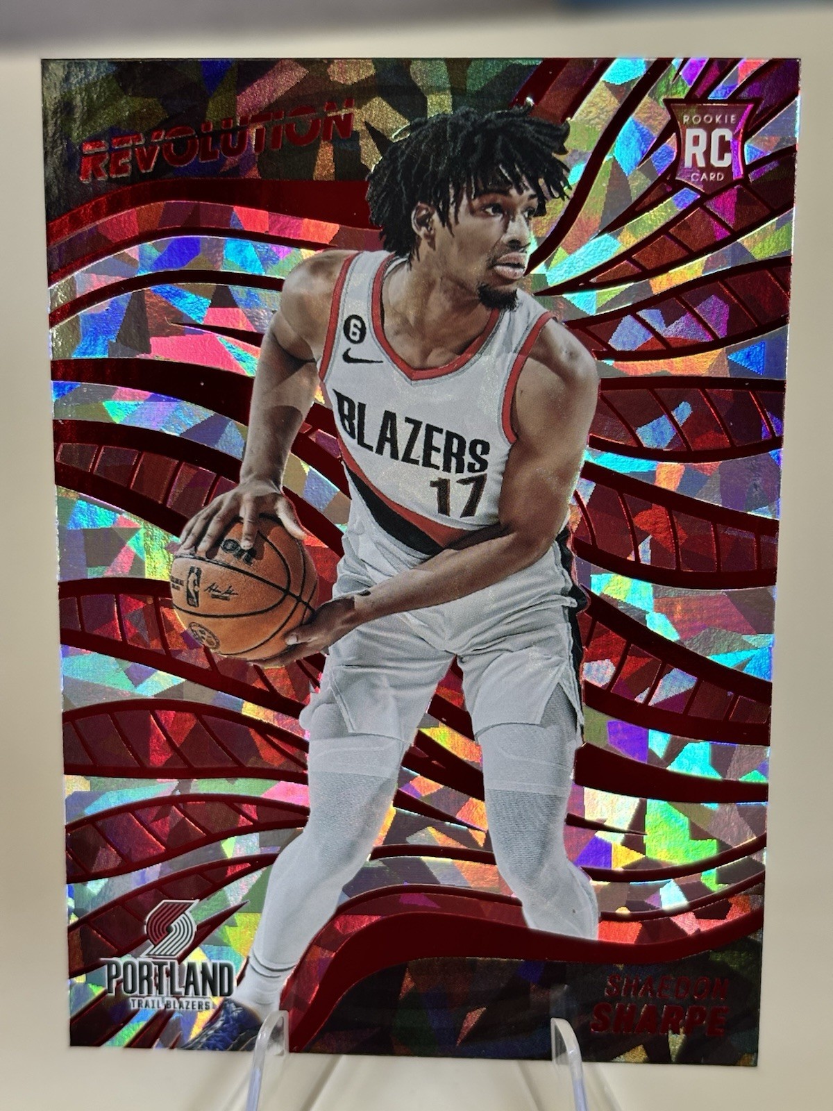 2022-23 Panini Revolution - Rookies Shaedon Sharpe #127 Chinese New Year (RC)