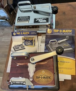 Top O Matic Machine Cigarette Roller Limited Edition Works Smoke Roll