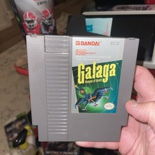 Galaga Demons of Death NES Bandai Game Tested Free Shipping