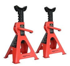 Amazon Basics Stahl Wagenheber Ständer, 3 Tonnen (2,7 metrische Tonnen) Kapazität -