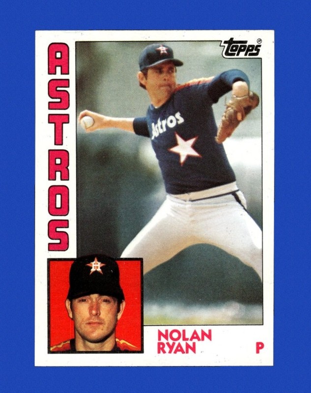 1984 Topps Set-Break #470 Nolan Ryan NM-MT OR BETTER *GMCARDS*