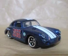 Hot Wheels 1968 Vintage Racing Club Porsche 356 Outlaw Dk Blue  1:64 Diecast