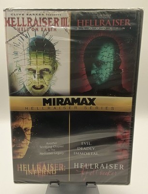 Miramax Hellraiser Series (Hell on Earth / Bloodline / Inferno / Hellseeker) New