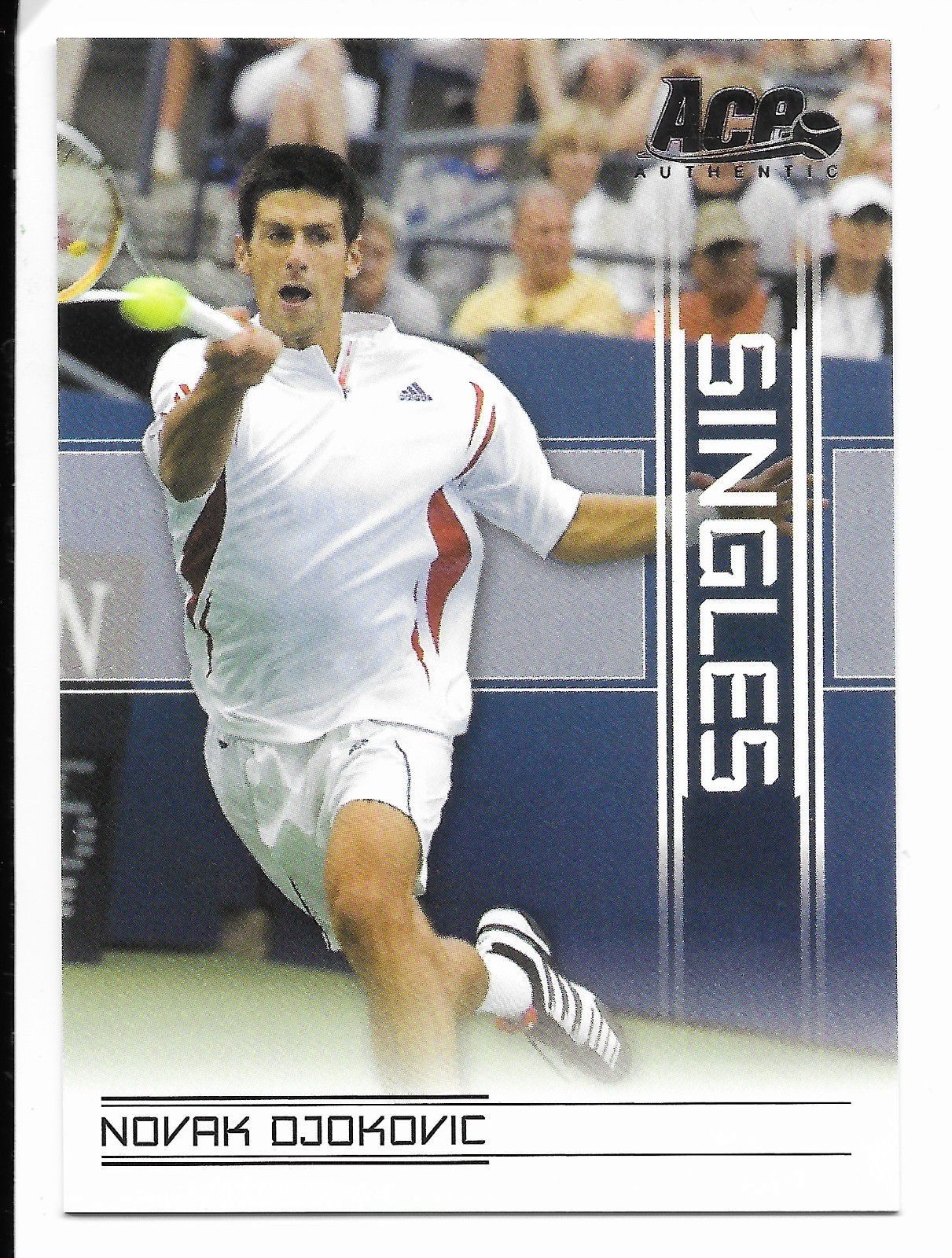 NOVAK DJOKOVIC 2007 #SI-16 Ace Authentic TENNIS base card in new holder RC MINT