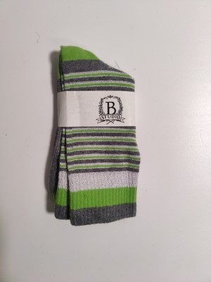 B studio - Women's socks - multi color- Made in USA - Cotton blend **O35**
