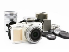  VeryGood OLYMPUS PEN Lite E-PL7 Digital Camera 14-42mm 40-150mm - From JAPAN